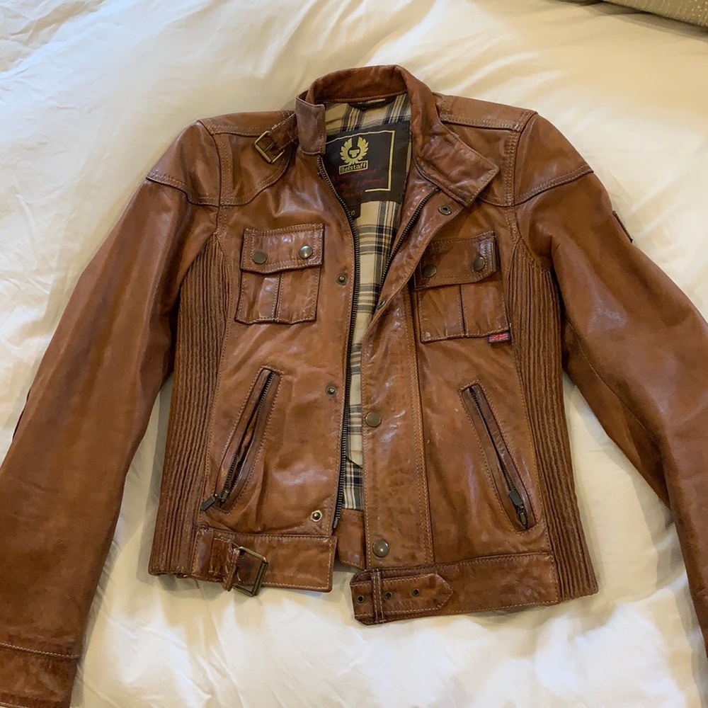 Belstaff Gangster Leather Jacket